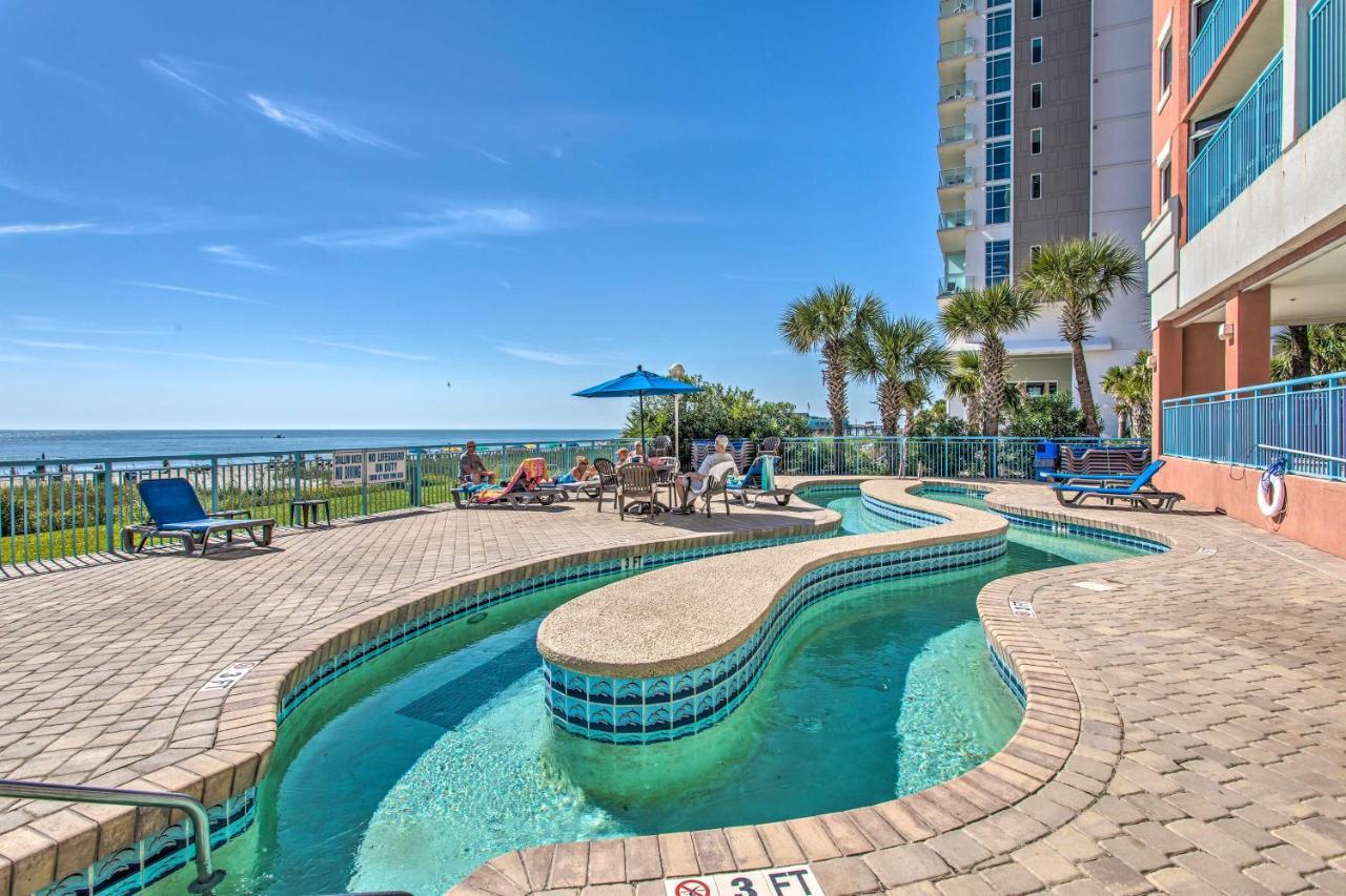Beachy Condo With Pool Access And Steps To Boardwalk! Myrtle Beach Eksteriør billede