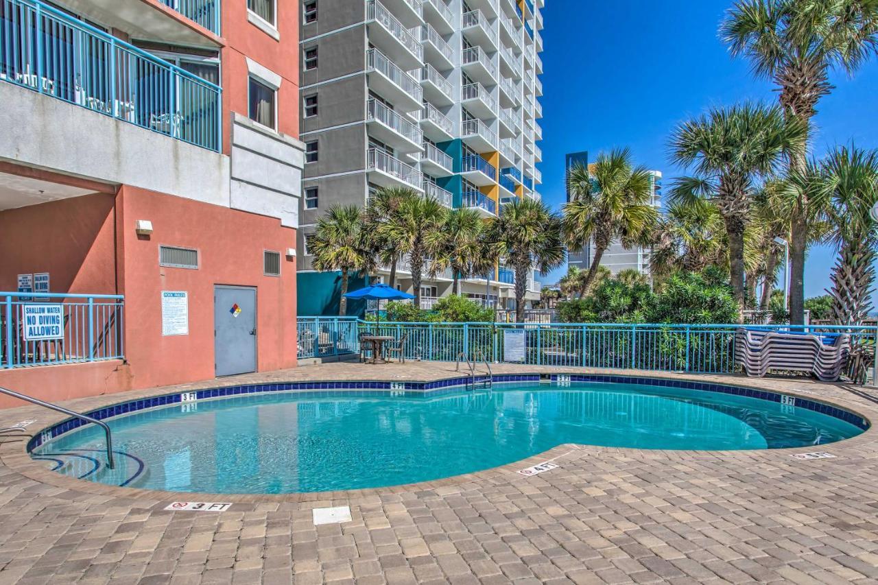 Beachy Condo With Pool Access And Steps To Boardwalk! Myrtle Beach Eksteriør billede