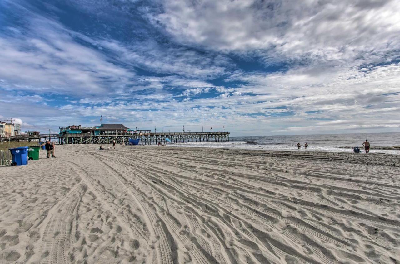 Beachy Condo With Pool Access And Steps To Boardwalk! Myrtle Beach Eksteriør billede