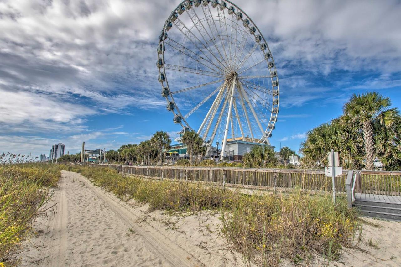 Beachy Condo With Pool Access And Steps To Boardwalk! Myrtle Beach Eksteriør billede
