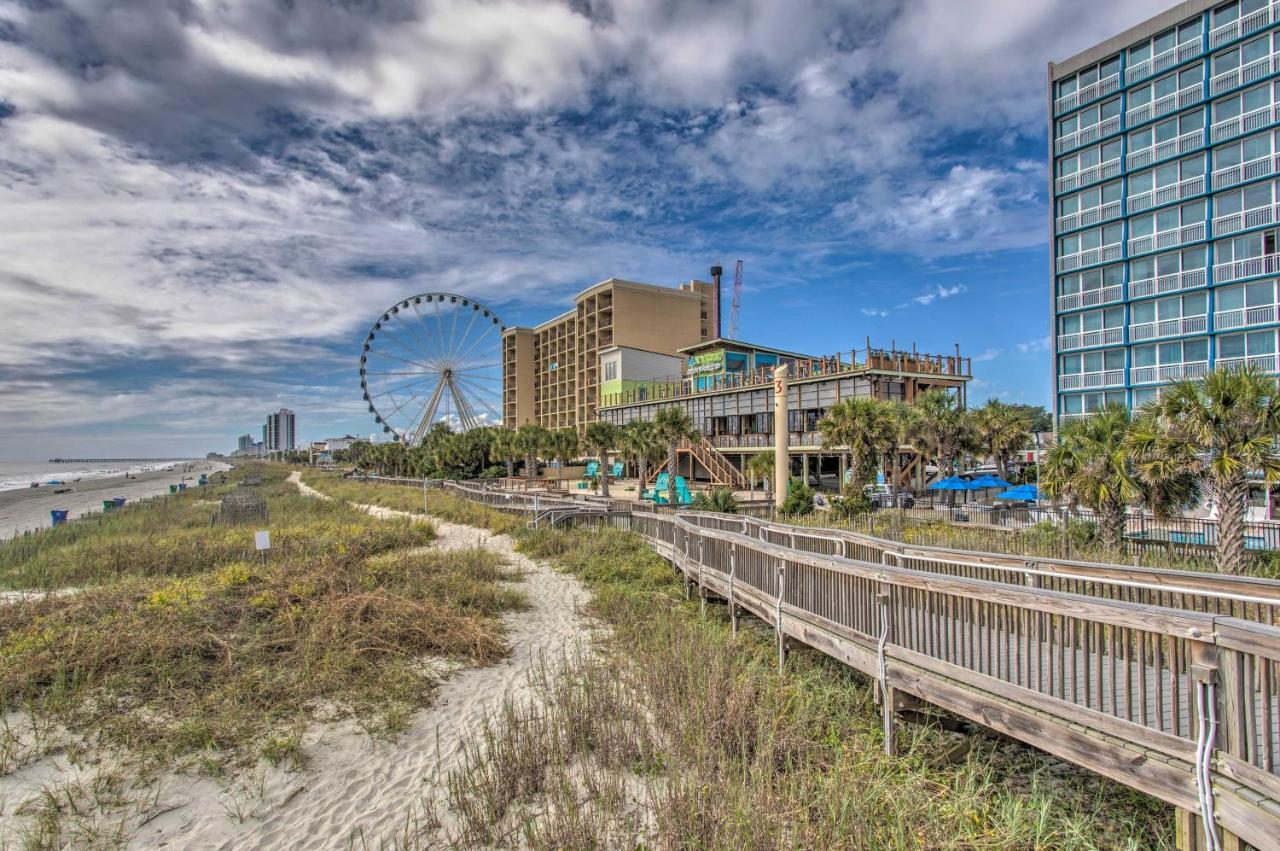 Beachy Condo With Pool Access And Steps To Boardwalk! Myrtle Beach Eksteriør billede